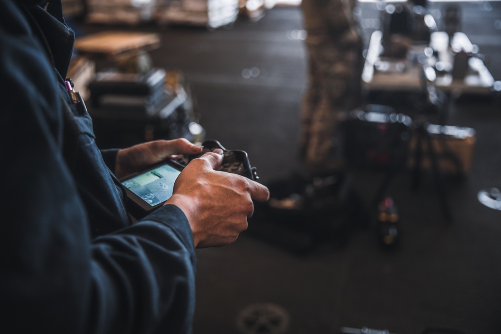 George Washington showcases EOD equipment