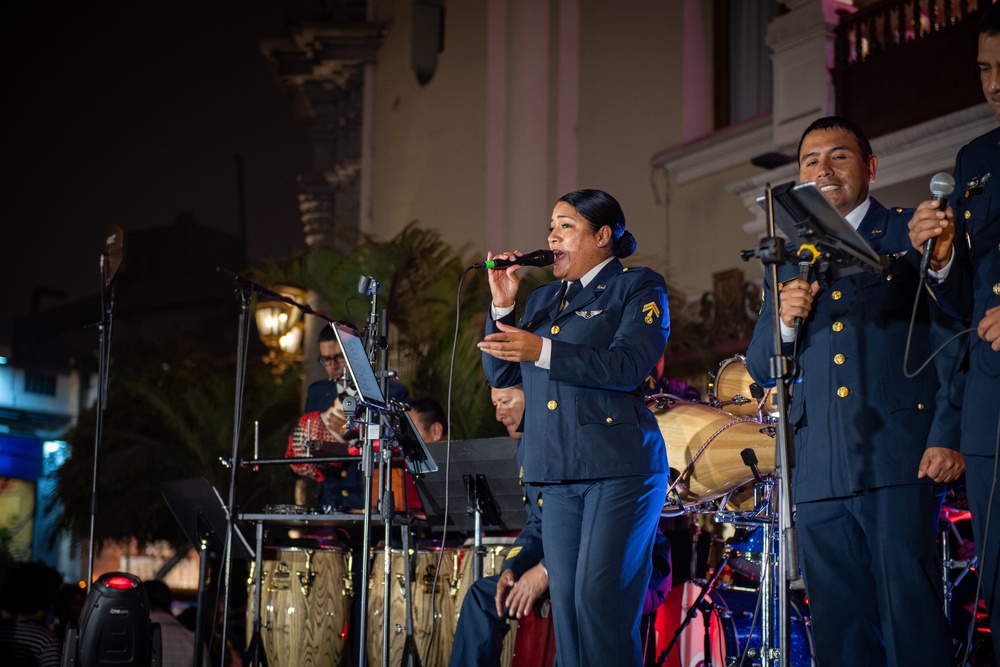 Max Impact, Peruvian Band hosts public concert