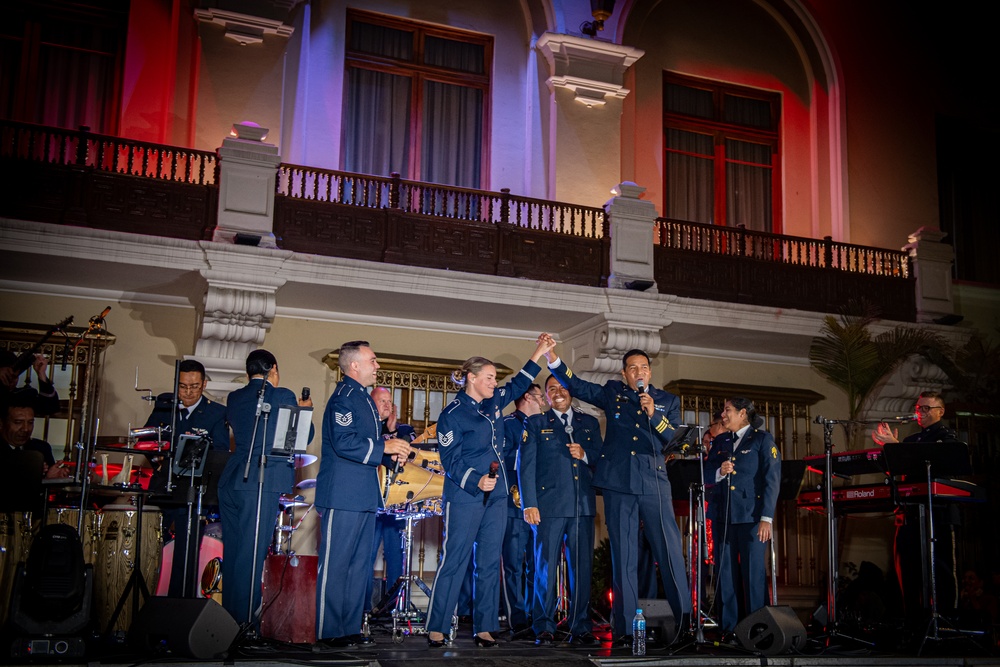 Max Impact, Peruvian Band hosts public concert