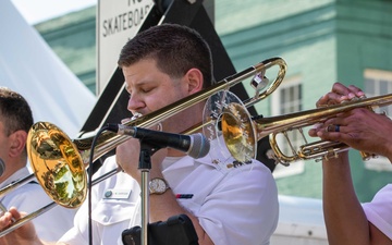 U.S. Navy Band Cruisers Concert at Maryland Fleet Week
