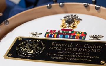 U.S. Navy Band hosts change of command ceremony