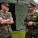 Marine Corps Installations Command Commander views dental field exercise Shika-X at Marine Corps Air Station Iwakuni