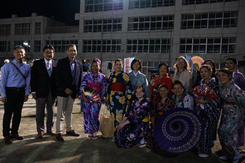 Fussa City celebrates Firefly Festival