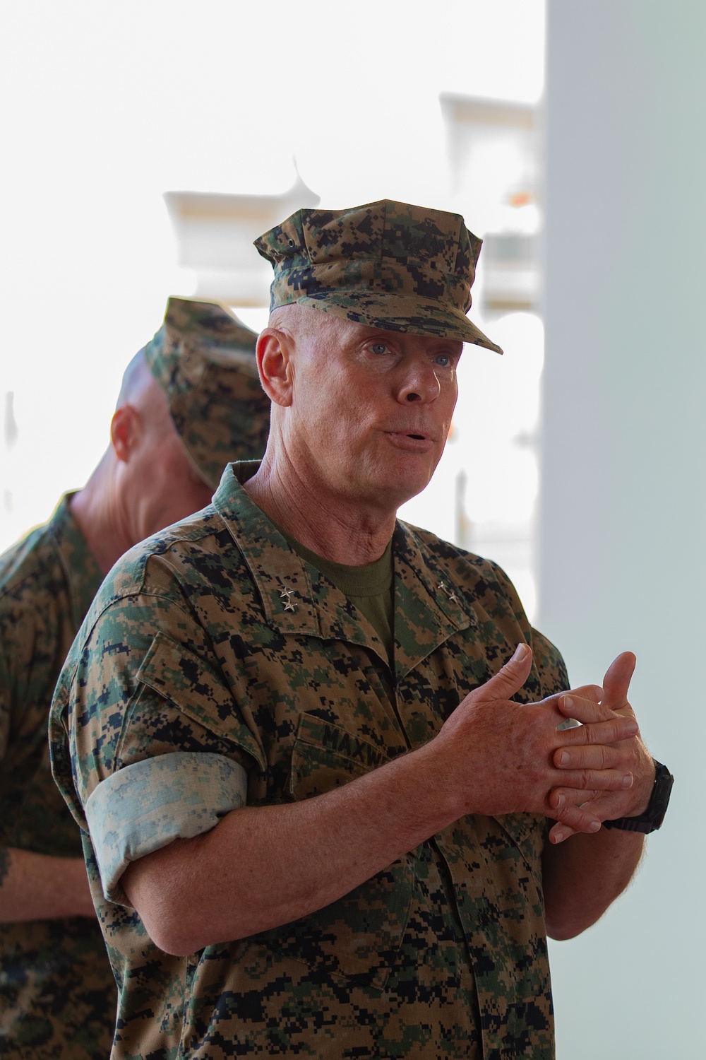 Marine Corps Installations Command Commanding General awards Master Labor Contract First Responders at Marine Corps Air Station Iwakuni