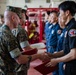 Marine Corps Installations Command Commanding General awards Master Labor Contract First Responders at Marine Corps Air Station Iwakuni