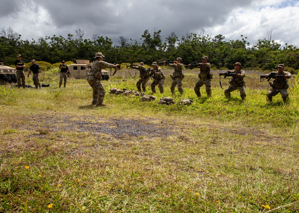 HIARNG Cavalry Soldiers Earn Their Spurs at the 1-299th CAV Spur Ride 2024