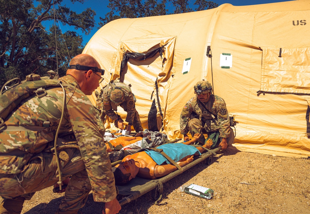 996 Medical Company Area Support Participate in Global Medic Exercise 2024