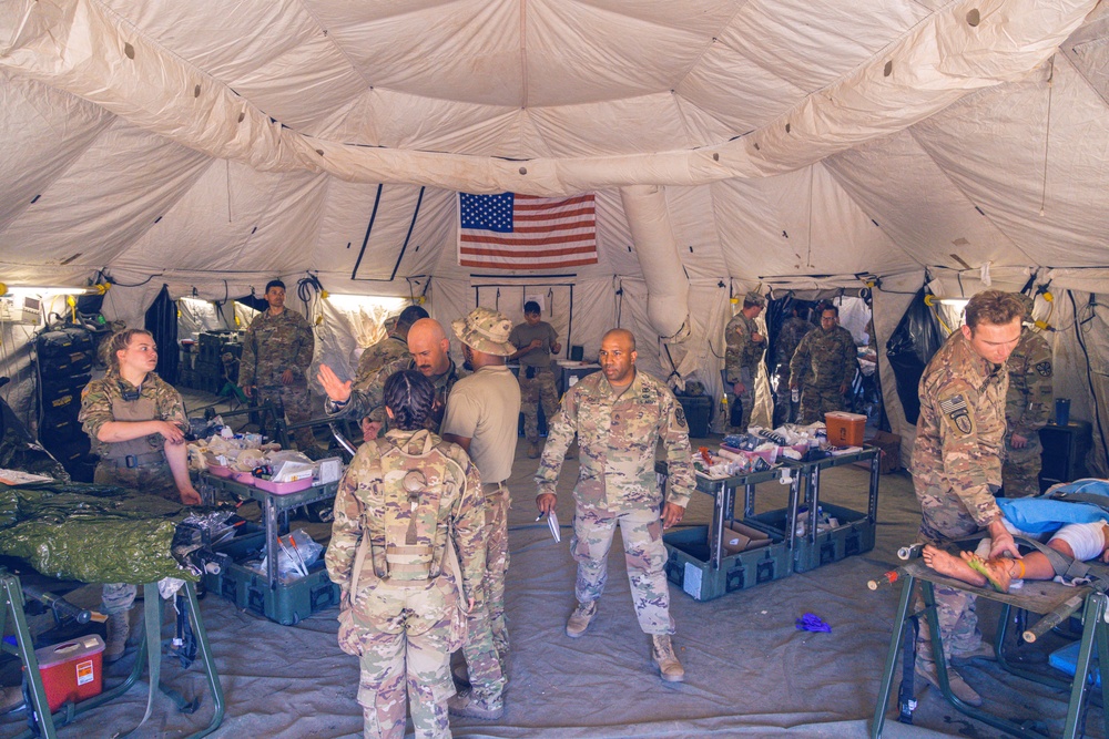 996 Medical Company Area Support Participate in Global Medic Exercise 2024