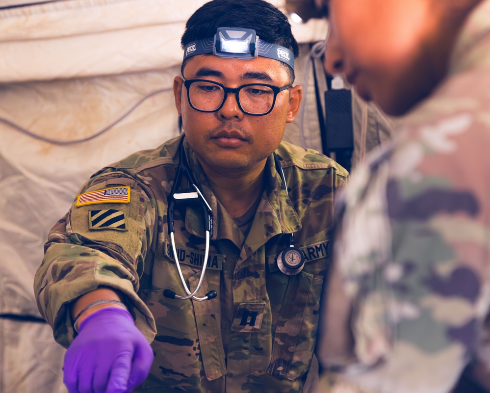 996 Medical Company Area Support Participate in Global Medic Exercise 2024