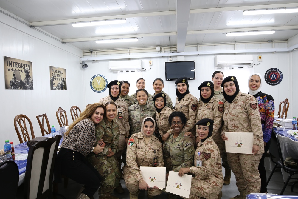 Women's History Month Luncheon at Camp Arifjan