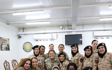 Women's History Month Luncheon at Camp Arifjan