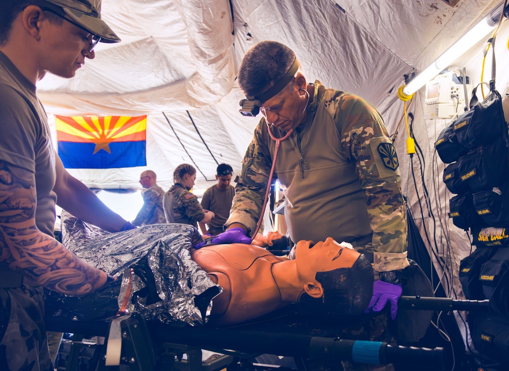 996 Medical Company Area Support Participate in Global Medic Exercise 2024