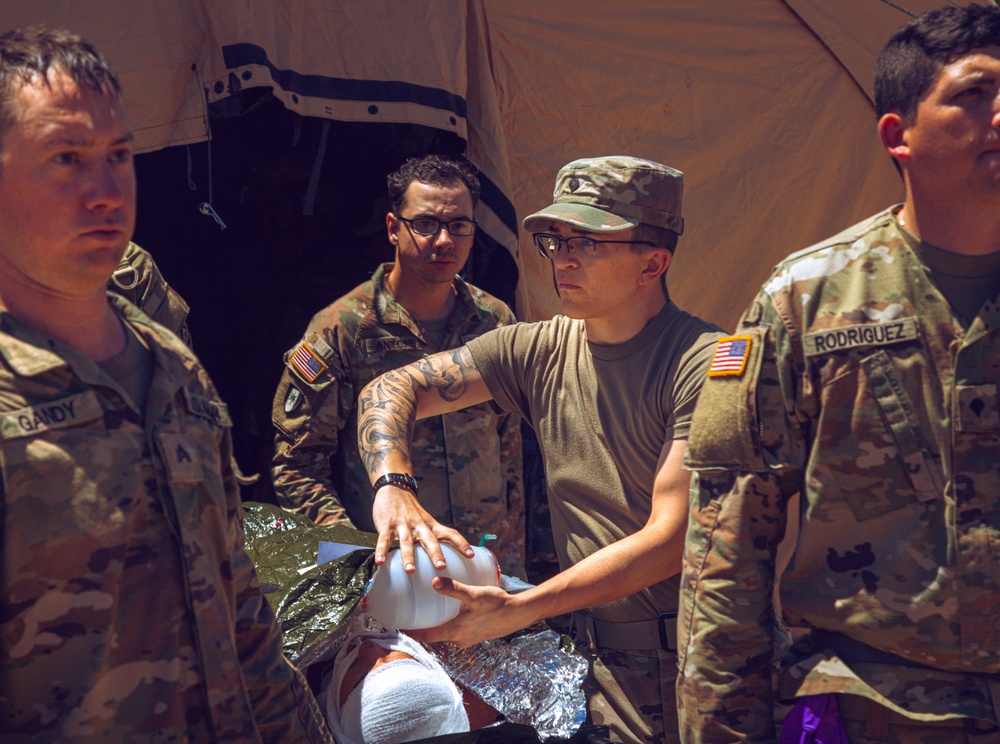 996 Medical Company Area Support Participate in Global Medic Exercise 2024