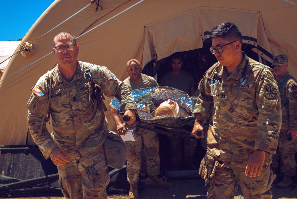 996 Medical Company Area Support Participate in Global Medic Exercise 2024