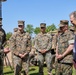 Maj. Gen. Robert B. Sofge visits LAR Marines