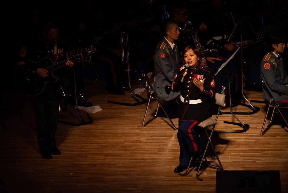 III MEF Band performs spring concert alongside JSDF, U.S. Navy and U.S. Army