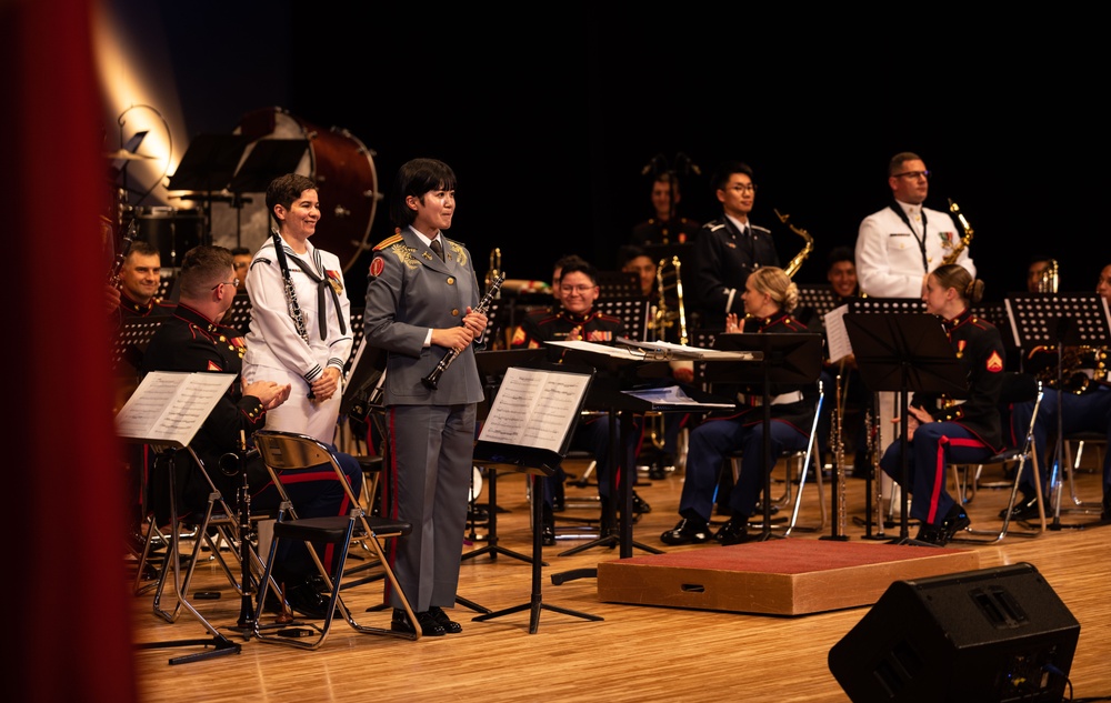 III MEF Band performs spring concert alongside JSDF, U.S. Navy and U.S. Army