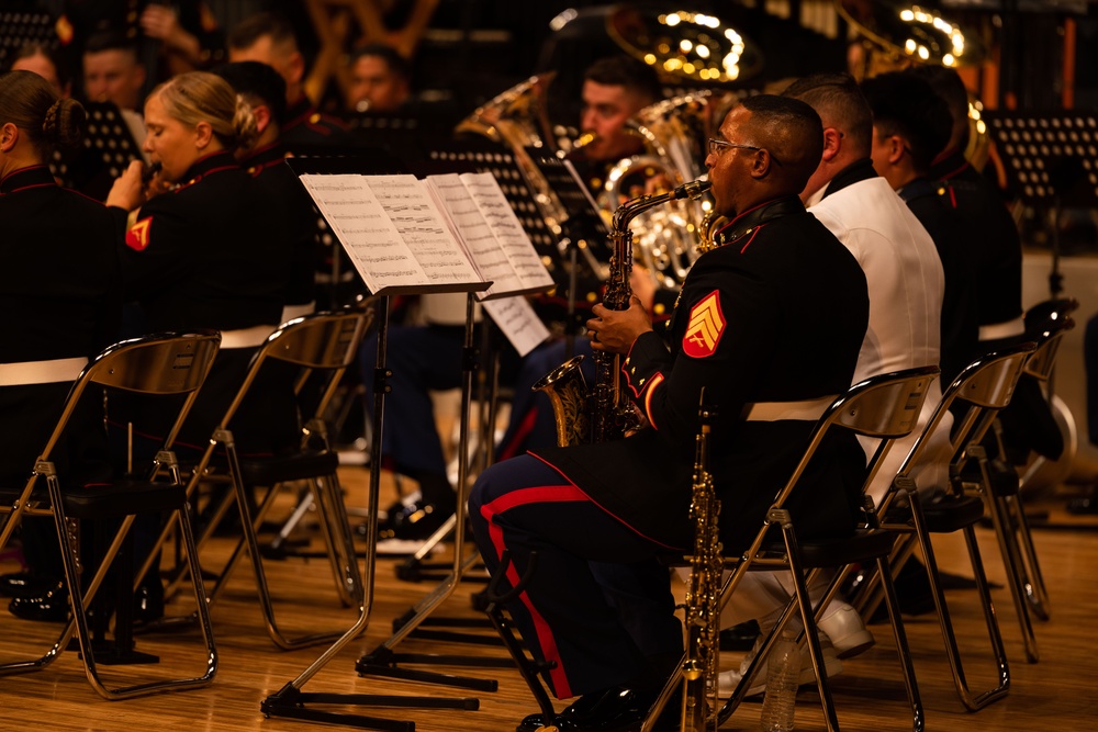 III MEF Band performs spring concert alongside JSDF, U.S. Navy and U.S. Army