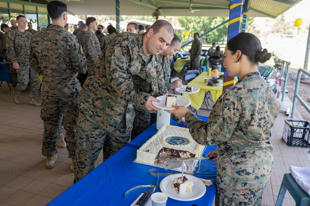 MRF-D 24.3: U.S. Marines, Sailors celebrate 126th Navy Hospital Corpsman birthday