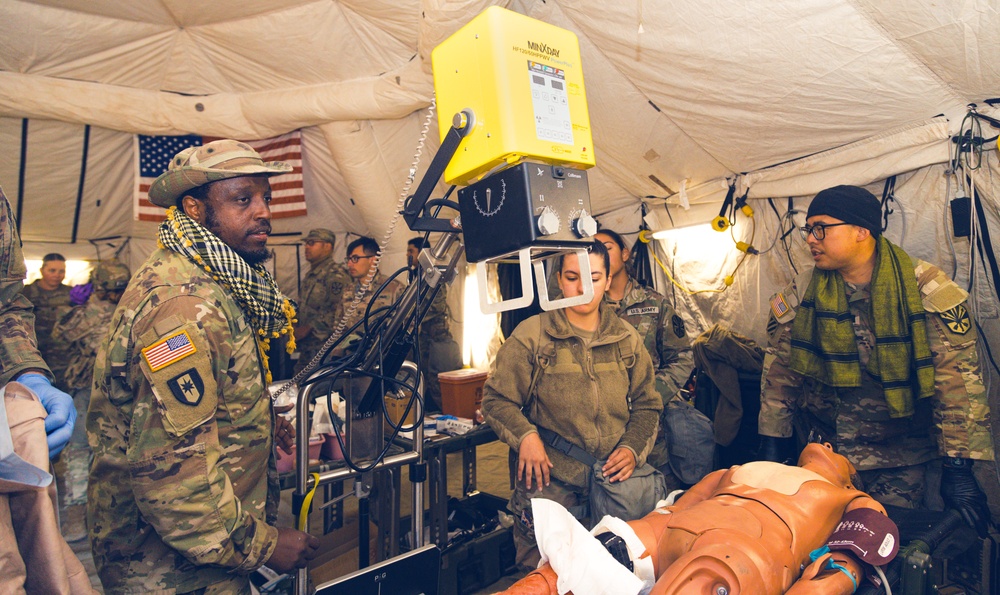 996 Medical Company Area Support Participate in Global Medic Exercise 2024