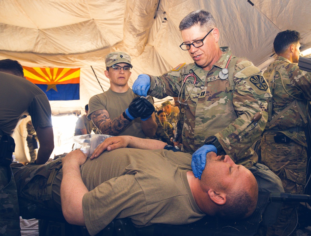 996 Medical Company Area Support Participate in Global Medic Exercise 2024