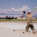 The 139th Civil Engineer Squadron starts digging for ramp extention