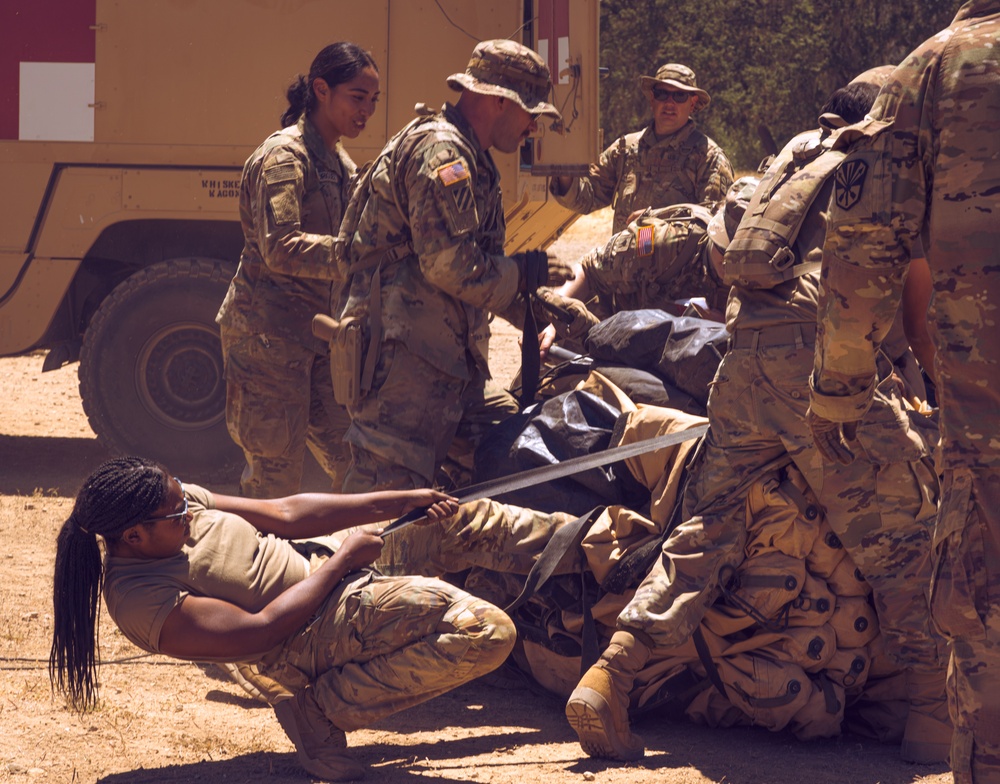 996 Medical Company Area Support Participate in Global Medic Exercise 2024