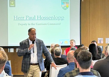 USAG Rheinland-Pfalz LN employees gather for biannual Works Council staff assembly at Fritz-Walter soccer stadium