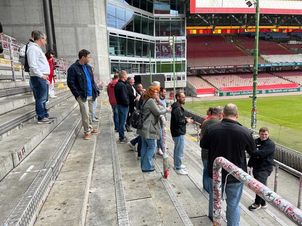 USAG Rheinland-Pfalz LN employees gather for biannual Works Council staff assembly at Fritz-Walter soccer stadium