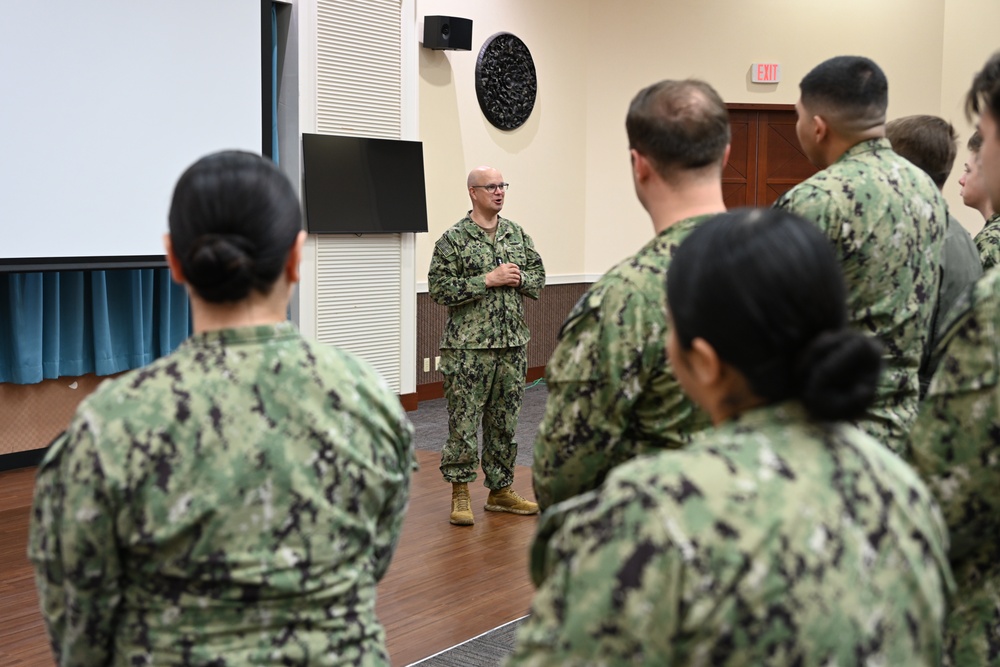 Commander, U.S. Naval Forces Japan Hosts All-Hands Call at Camp Shields