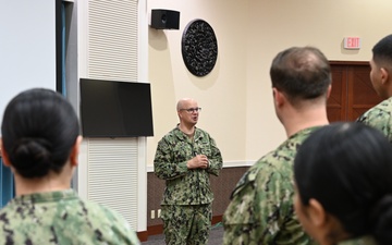 Commander, U.S. Naval Forces Japan Hosts All-Hands Call at Camp Shields