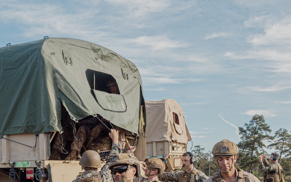 CLB-8 Convoy Operations: 2nd AAB Range