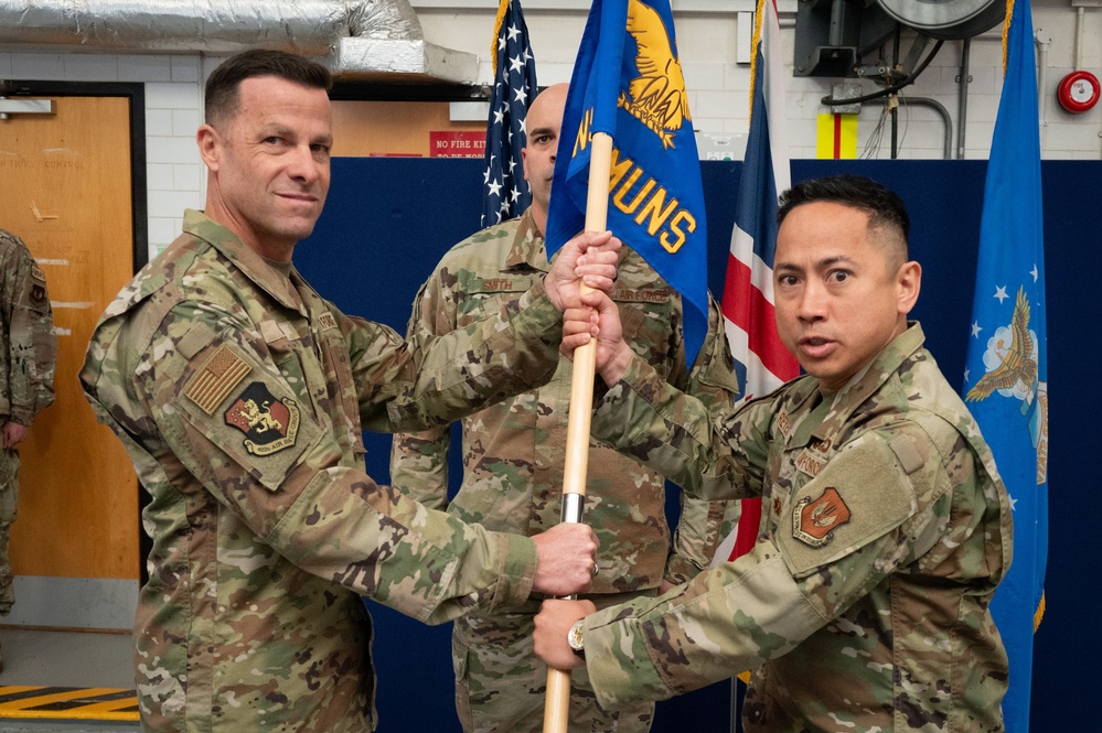 420th Munitions Squadron change of command