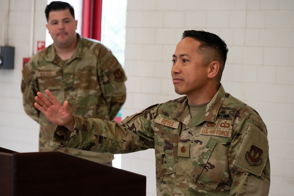 420th Munitions Squadron change of command