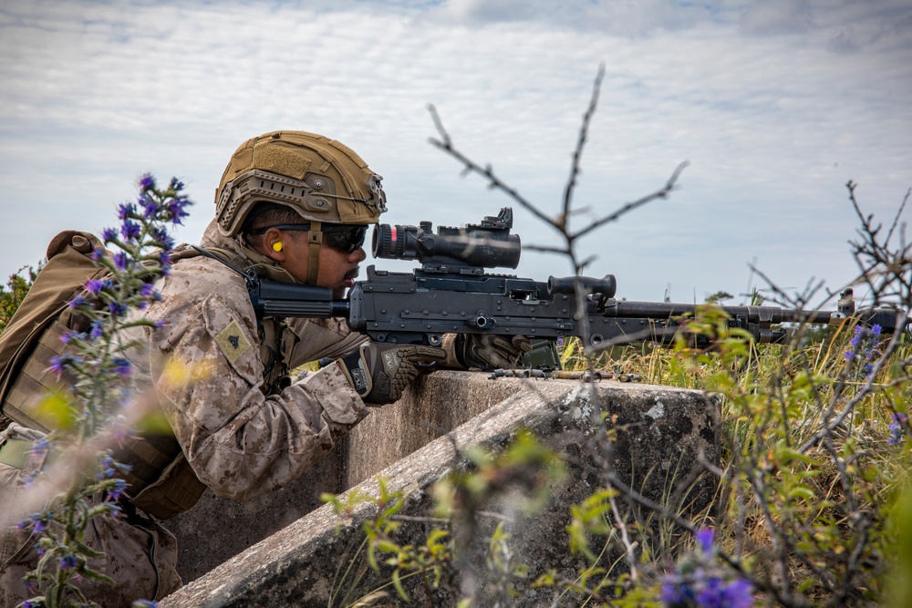 2nd AAB Marines, Swedish 181st Armored Battalion conduct an integrated company level dry-fire and maneuver range in Sweden during BALTOPS 24