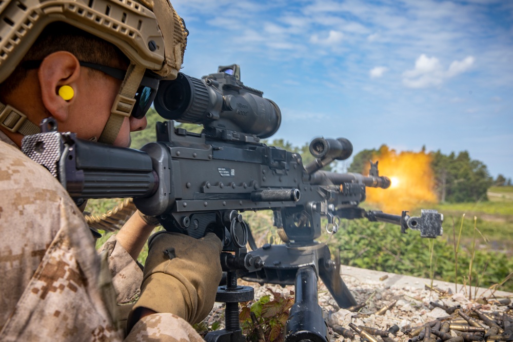 2nd AAB Marines, Swedish 181st Armored Battalion conduct an integrated company level dry-fire and maneuver range in Sweden during BALTOPS 24