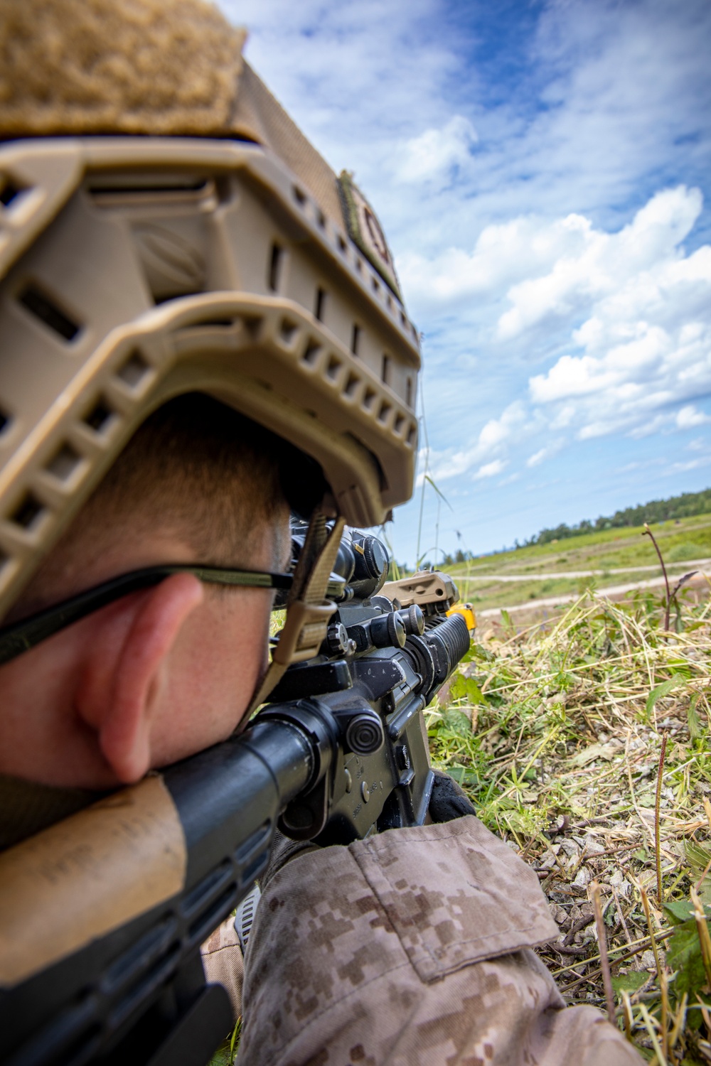 2nd AAB Marines, Swedish 181st Armored Battalion conduct an integrated company level dry-fire and maneuver range in Sweden during BALTOPS 24