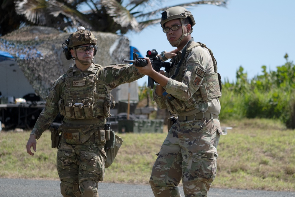 156th SFS Shoot Move, and Communicate &amp; Close Quarters Battle Training