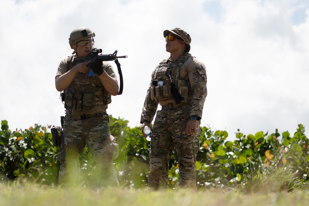 156th SFS Shoot Move, and Communicate &amp; Close Quarters Battle Training