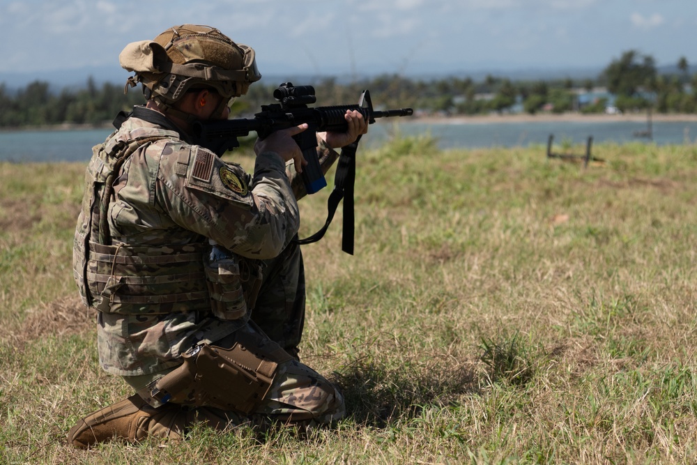 156th SFS Shoot Move, and Communicate &amp; Close Quarters Battle Training