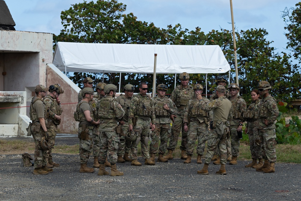 156th SFS Shoot Move, and Communicate &amp; Close Quarters Battle Training