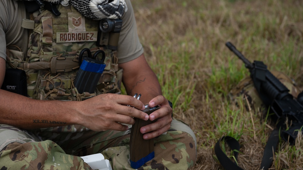 156th SFS Shoot Move, and Communicate and Close Quarters Battle Training