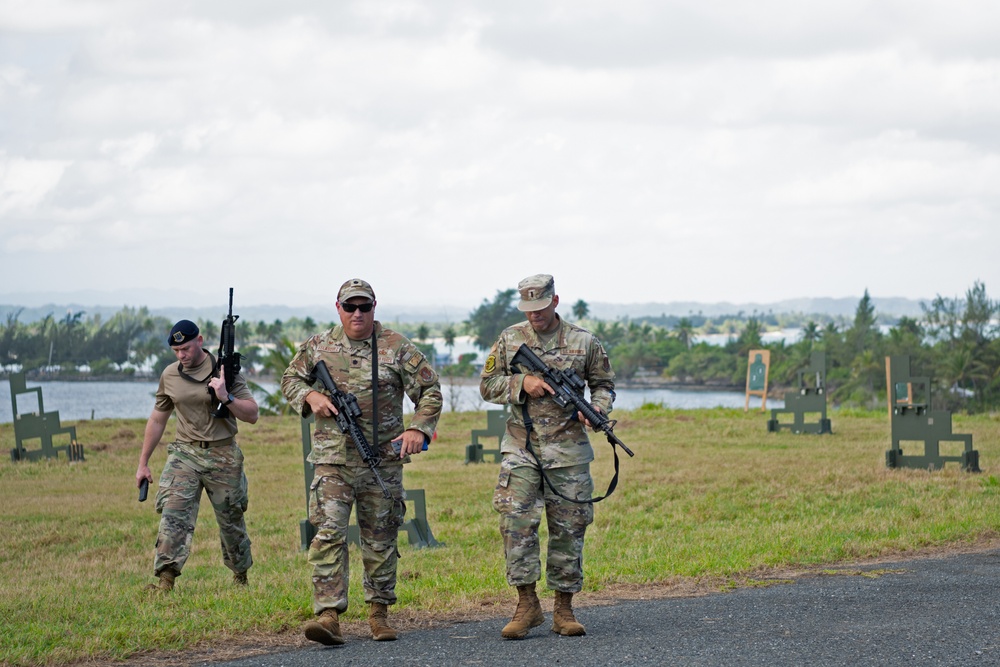 156th SFS Shoot Move, and Communicate &amp; Close Quarters Battle Training