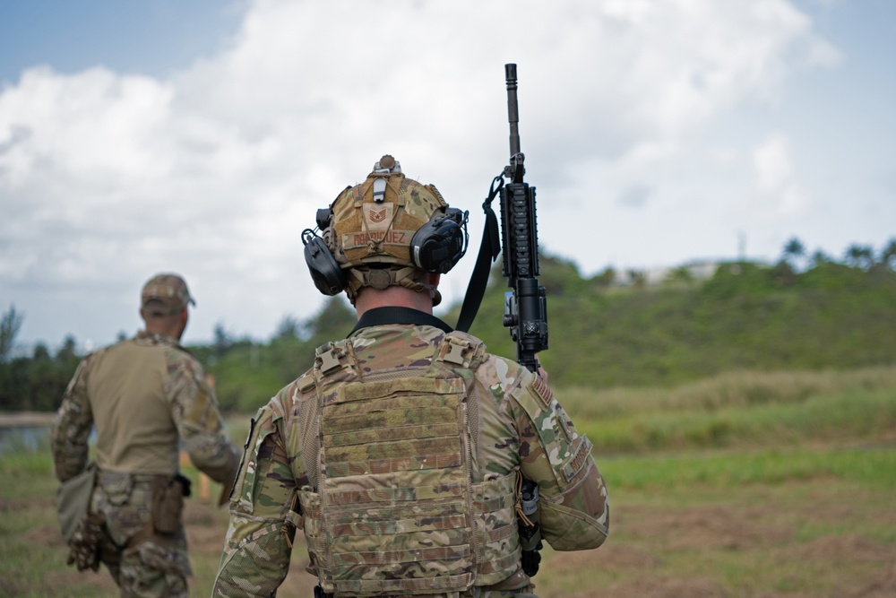156th SFS Shoot Move, and Communicate &amp; Close Quarters Battle Training