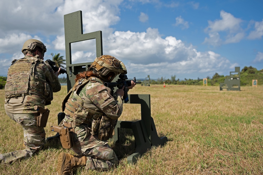 156th SFS Shoot Move, and Communicate &amp; Close Quarters Battle Training
