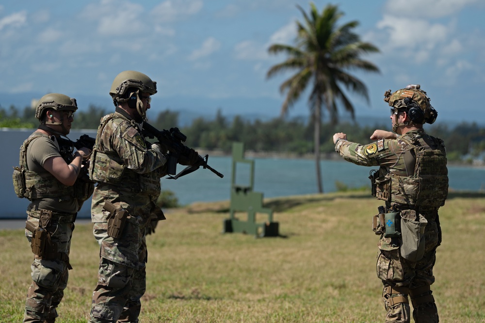 156th SFS Shoot Move, and Communicate &amp; Close Quarters Battle Training
