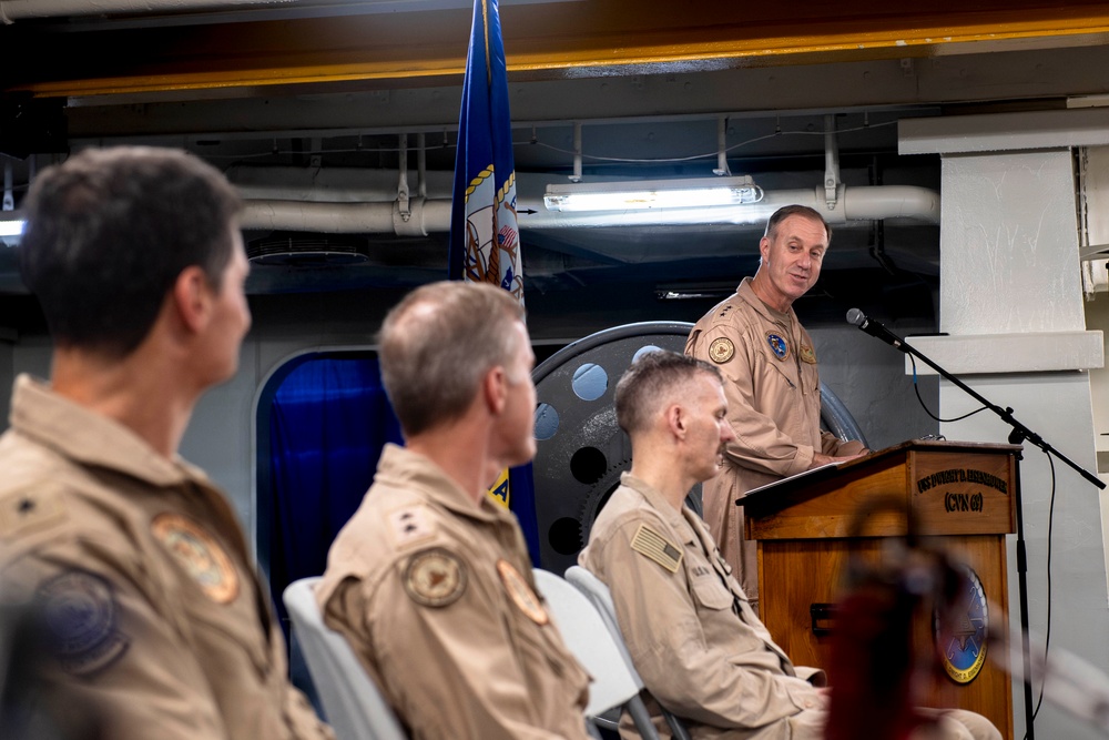 CSG2 Hosts Change of Command Ceremony in the Red Sea