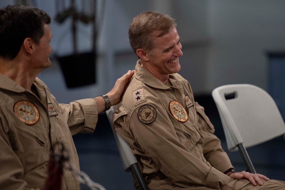 CSG2 Hosts Change of Command Ceremony in the Red Sea