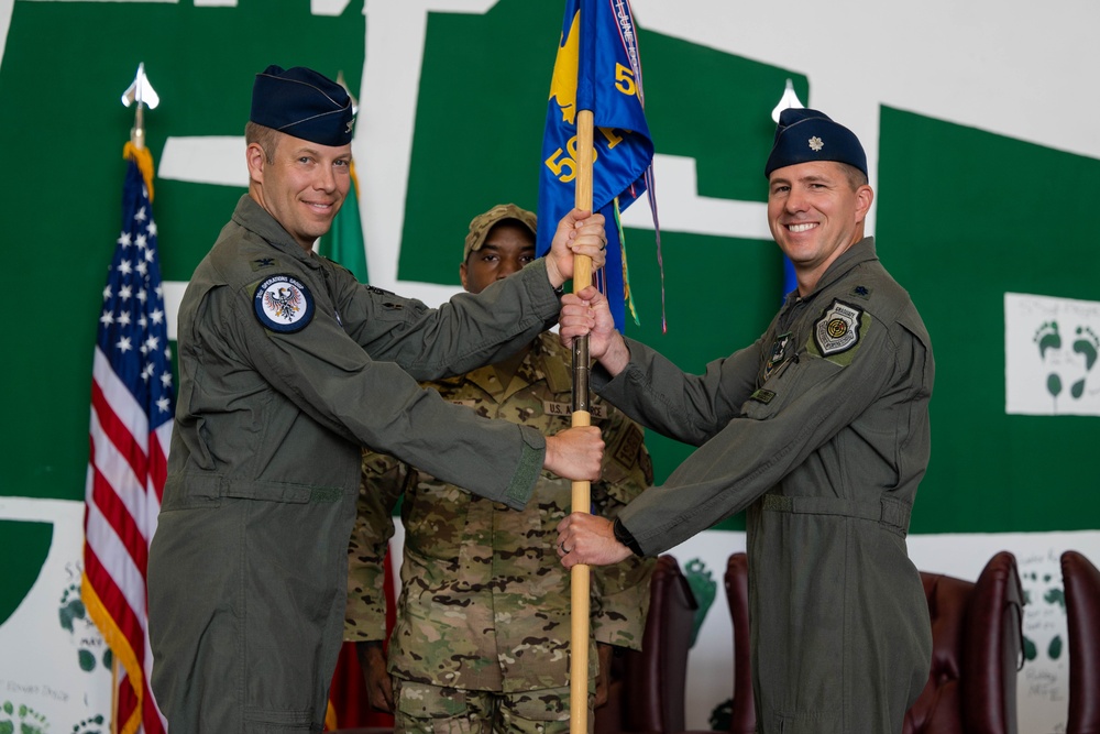 56th RQS Change of Command Ceremony