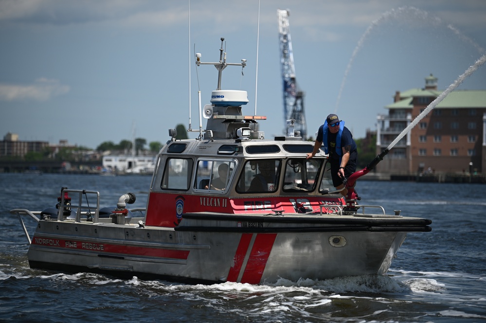 Coast Guard supports Norfolk Harborfest 2024